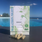 Marathon Reniday - 30 cápsulas - té verde comprimido / estimulante y estimulante de la actividad.